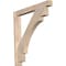 Ekena Millwork Merced Block Smooth Outlooker, Douglas Fir, 5 1/2"W x 40"D x 40"H OUT06X40X40MRC05SDF - alternate 1